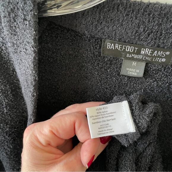 Barefoot Dreams Midnight Bamboo Chic Lite One Mile Wear Cardigan - Picture 7 of 7